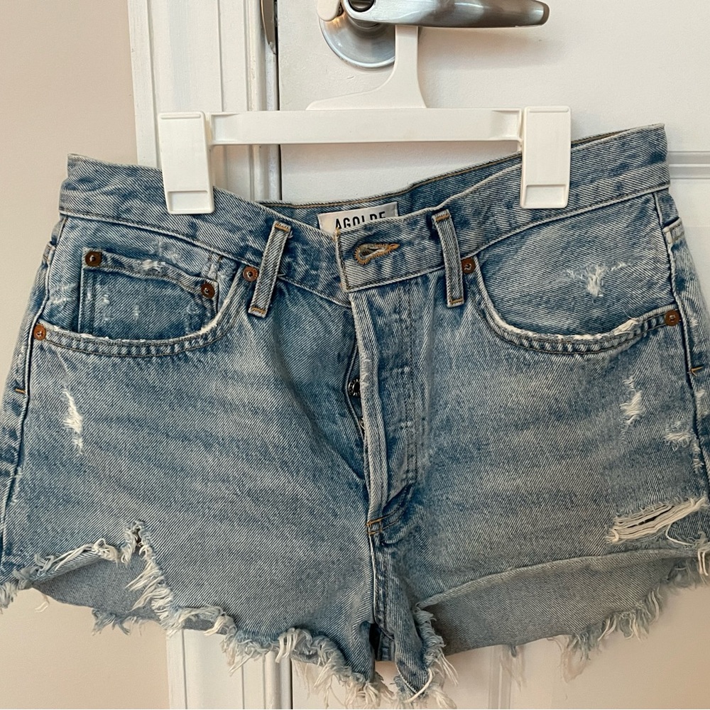 Agolde denim shorts
